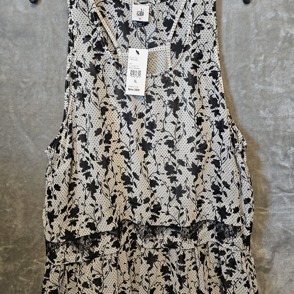 NWT Cabi Everything Top #5907 XL
